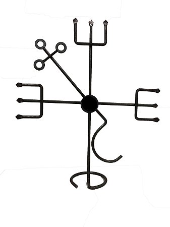 Ferramenta Exú 3 Garfos - 35 Cm