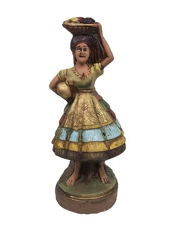 Imagem Baiana C/ Cesto - 20 Cm
