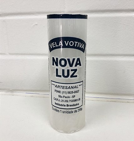 Vela 7 Dias 250 Gr Branca