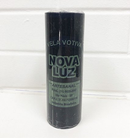 Vela 7 Dias 250 Gr Preta