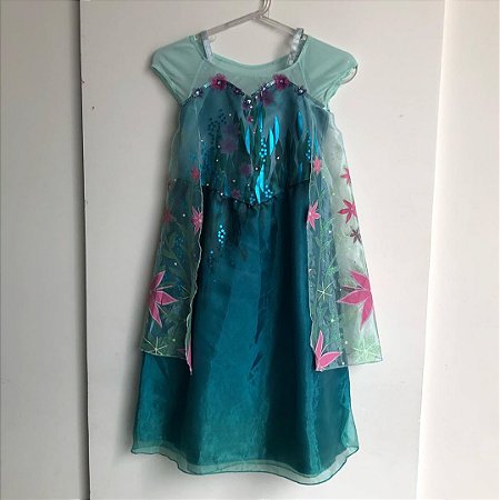 vestido princesa elsa