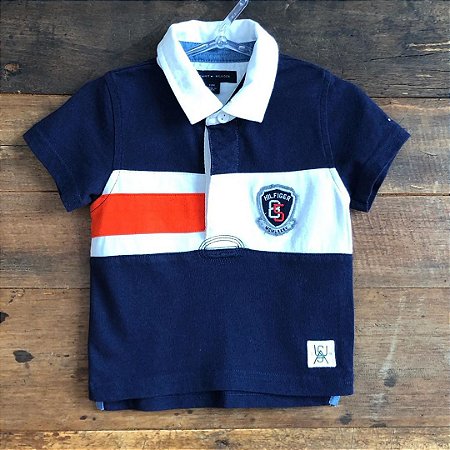 Polo Tommy Hilfiger - 12 Meses