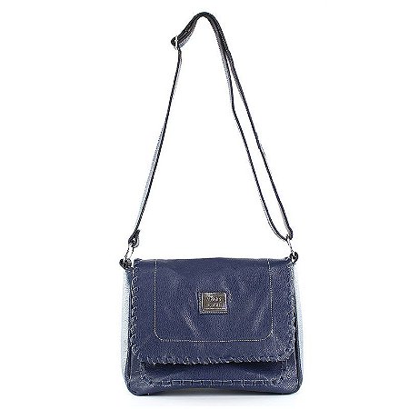 Bolsa Stephanie Azul Marinho - Bolsas de Couro Legítimo - Absolut Leather