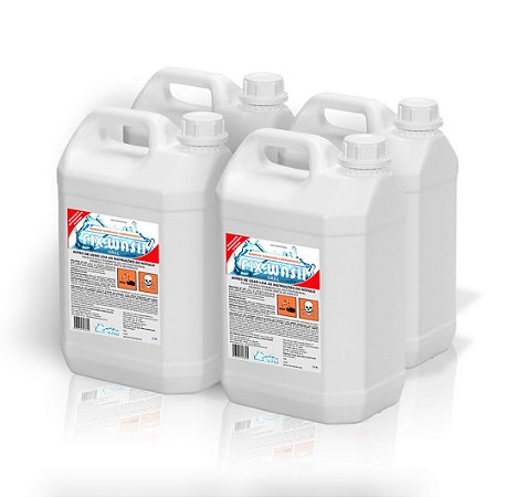 Detergente desengordurante alcalino -  Cx 4x 5 litros