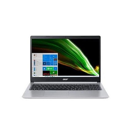 Notebook Acer Aspire 5 I3-10110U W10 4gb 256gb SSD 15.6'' A515-54-34LD - Prata Bivolt