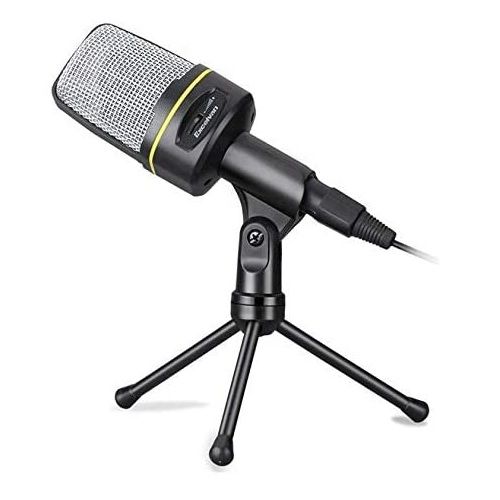 Microfone Condensador c/ Tripé Xtrad CH0805 para PC/Notebook