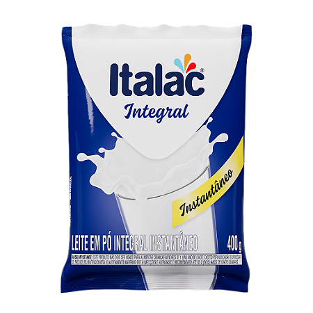 Leite Integral em Pó Instantâneo Italac 400g