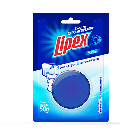 Caixa Acoplada Marine Azul 50g Lipex
