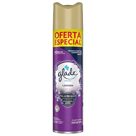 Odorizador de Ambiente Glade Lavanda 360ml