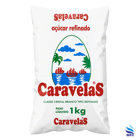 Açúcar Refinado Caravelas 1Kg