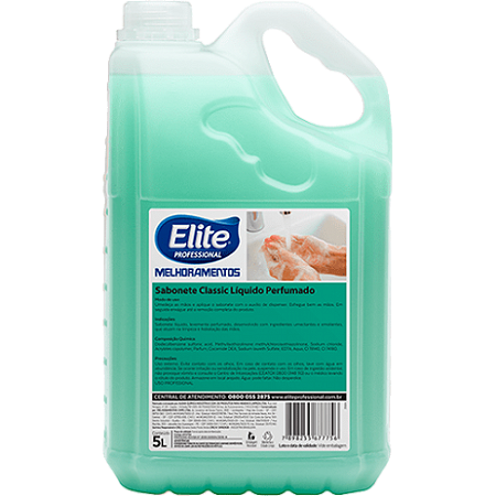 Sabonete Líquido Perfumado Erva Doce Classic 5L Elite