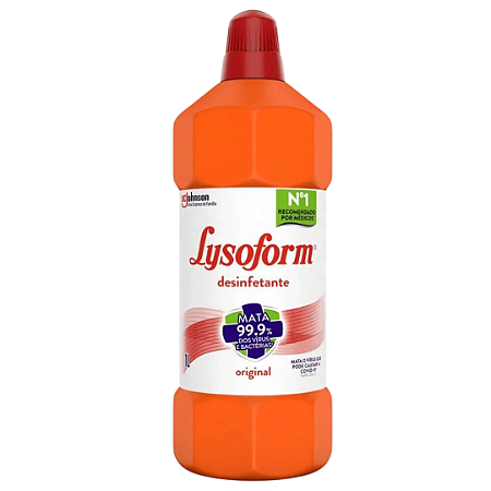 Desinfetante Lysoform Líquido Bruto Original 1L