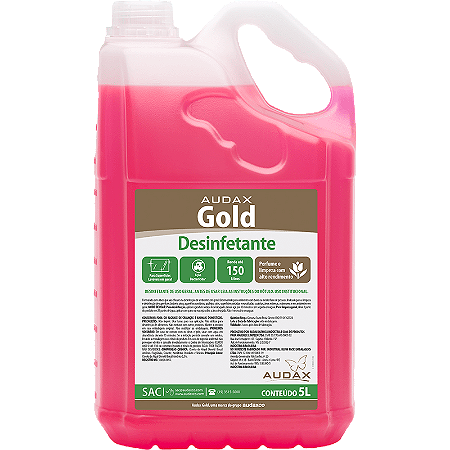 Desinfetante Gold Lavanda Audax 5 Litros