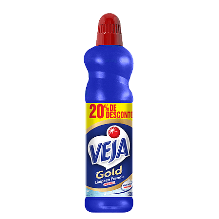 Limpador Multiuso Veja Gold Limpeza Pesada Original 500ml