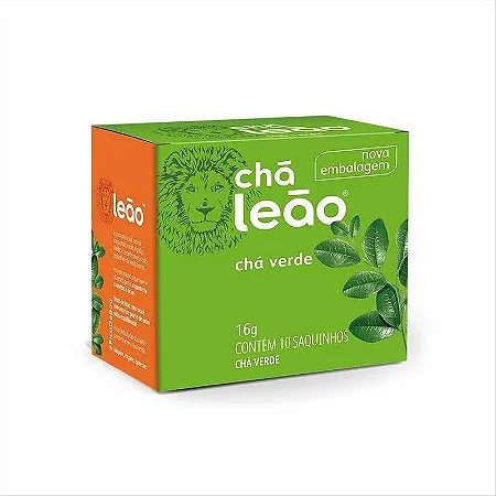 Chá Verde com 10 Saquinhos Matte Leão