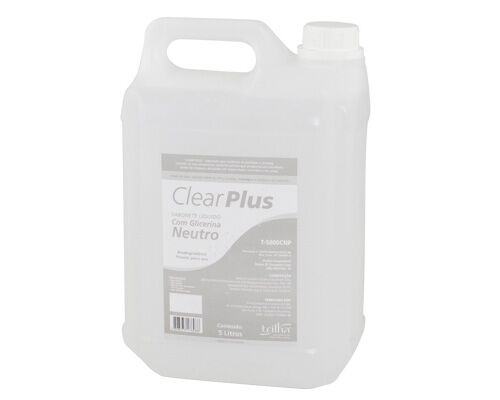 Sabonete Líquido Neutro Glicerinado Clear Plus 5 Litros