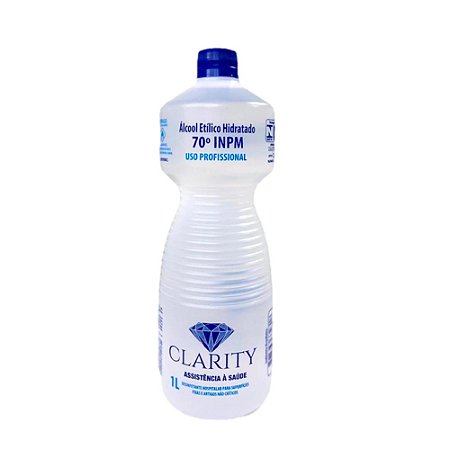 Álcool 70º INPM Clarity 1L