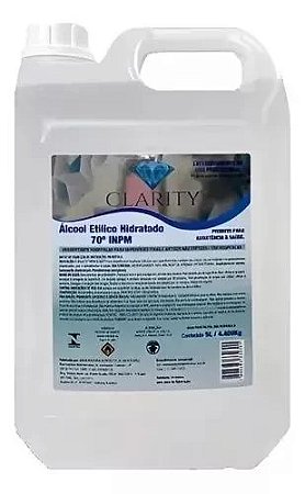 Álcool 70º INPM Clarity 5L