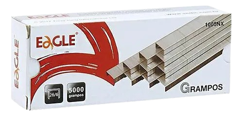 Grampo Galvanizado 26/6 C/ 5000 Unidades Eagle