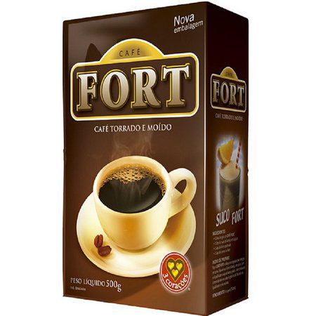 Café Fort 3 Corações a Vácuo 500g