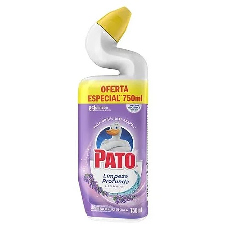 Limpador Sanitário PATO Limpeza Profunda Gel Lavanda 750ml