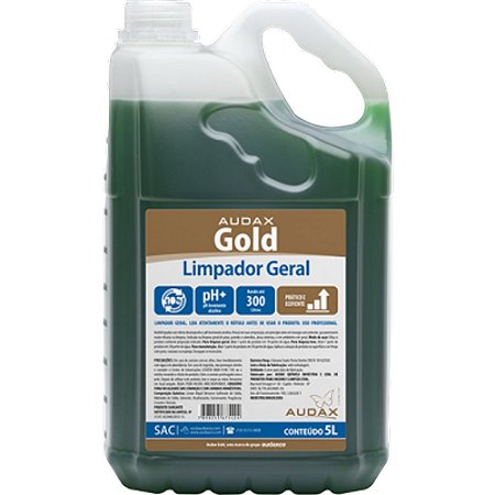Limpador Geral 5 Litros Audax Gold