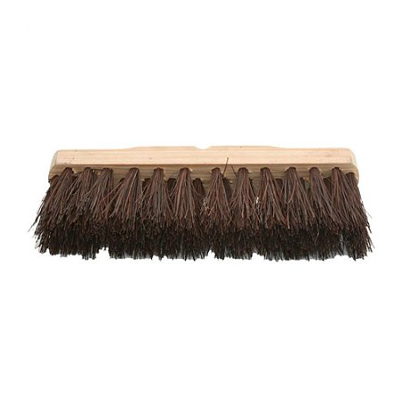 Vassourão Piaçava Natural 40cm Base em Madeira Sem Cabo