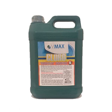 Cloro 5% Galão 5 Litros Vmax