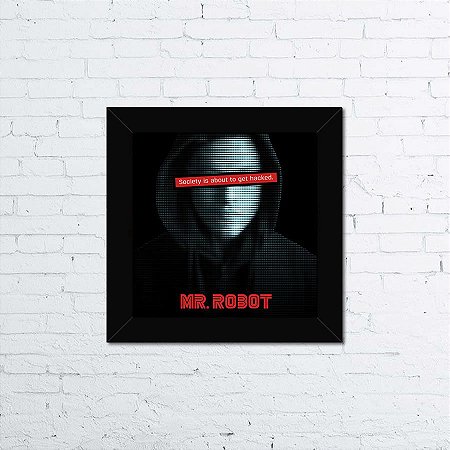 Quadro Mr. Robot Society is Hacked