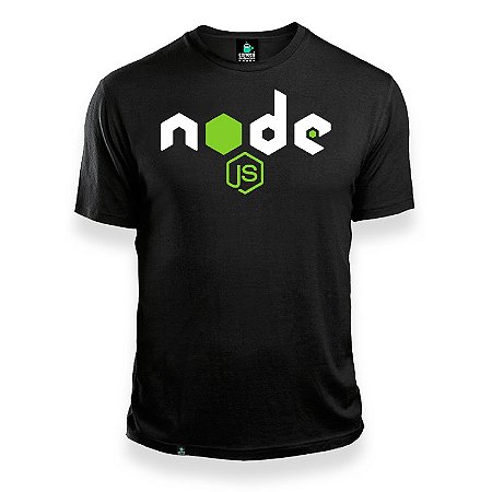 Camisa Node JS Preta