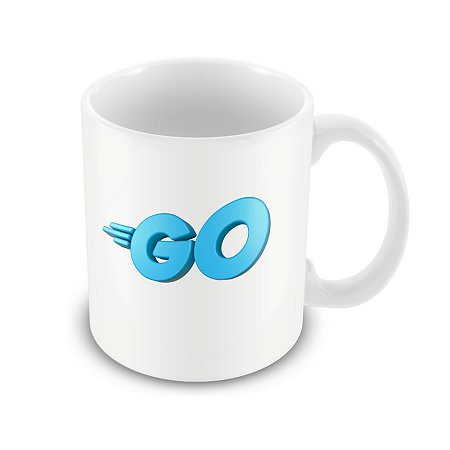 Caneca Go Lang 3D