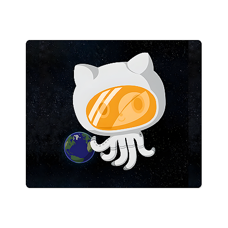 Mouse Pad Github Space Cat