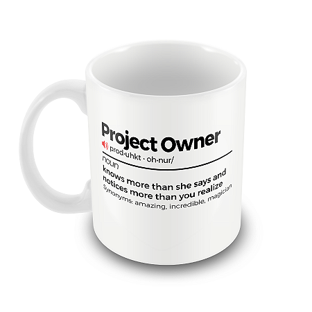 Caneca Product Owner Definition