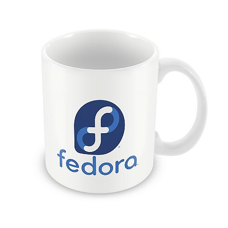 Caneca Fedora Linux
