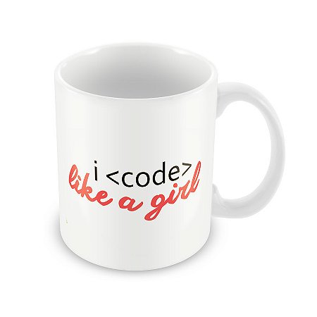 Caneca I Code Like a Girl