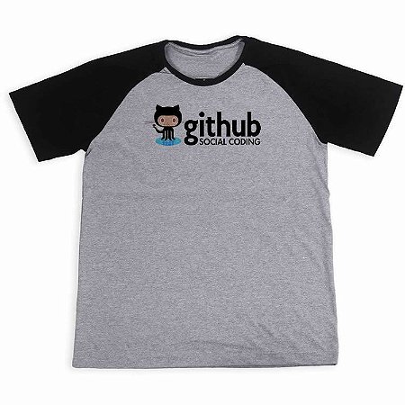 Camisa Raglan Github Social Coding