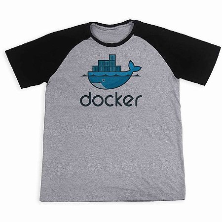 Camisa Raglan Docker