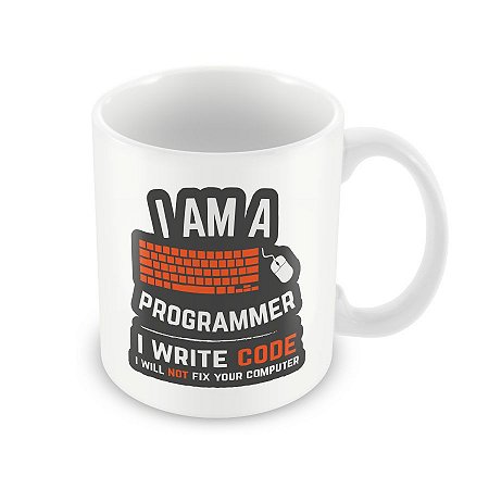 Caneca I am a Programmer