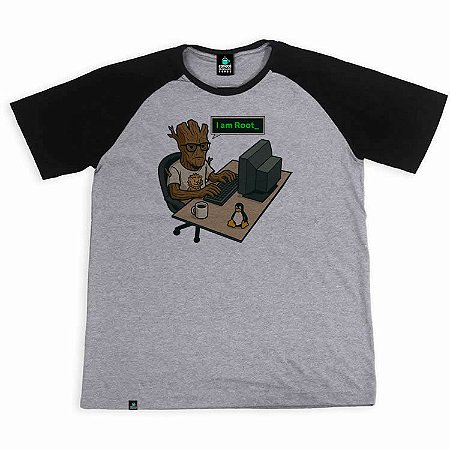 Camisa Raglan I am Root