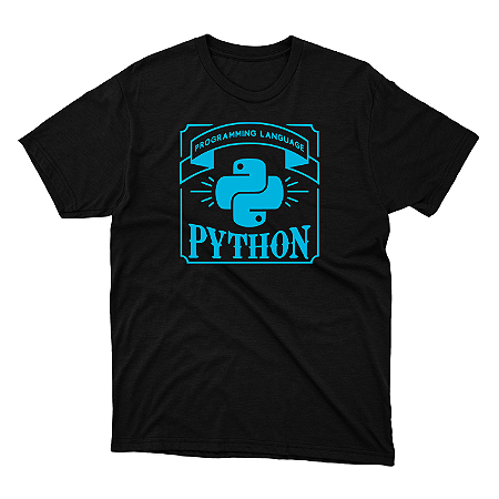 Camisa Python Retrô preta DTF