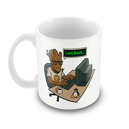 Caneca I am Root