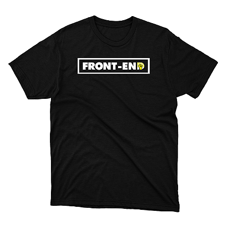 Camisa Front-end Pride preta DTF