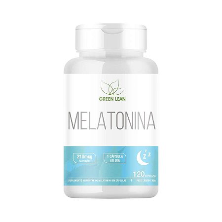 Melatonina 120cápsulas - GREEN LEAN