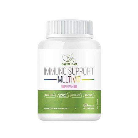 Immuno Support Multivit Woman 30cápsulas - GREEN LEAN