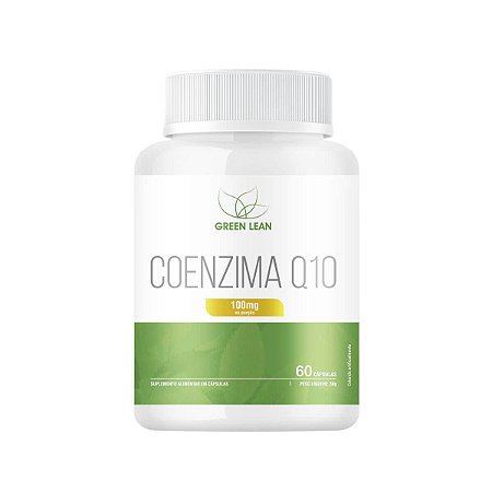 Coenzima Q10 100mg 60cápsulas - GREEN LEAN