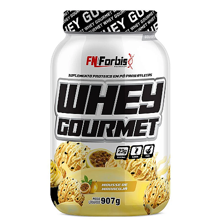 Whey Gourmet 907g Mousse de Maracujá - FN Forbis
