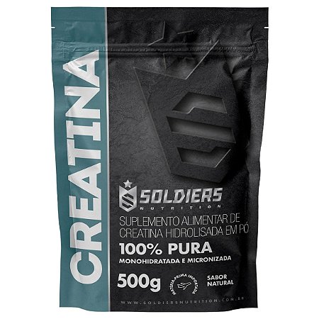 Creatina 500g  - SOLDIERS NUTRITION