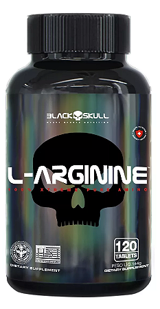 L-Arginine 120tabs - BLACKSKULL