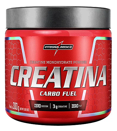 Creatina Carbo Fuel 300g sabor Limão - INTEGRALMÉDICA