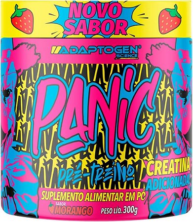 Panic Pré Workout Maçã Verde 300g - ADAPTOGEN SCIENCE